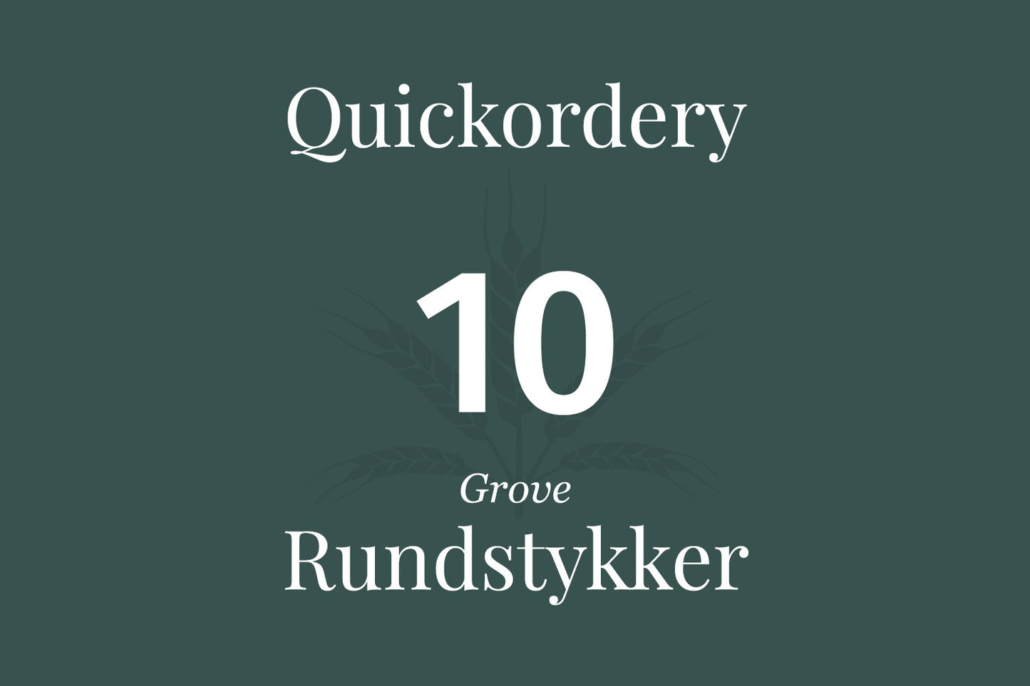 10 grove rundstykker