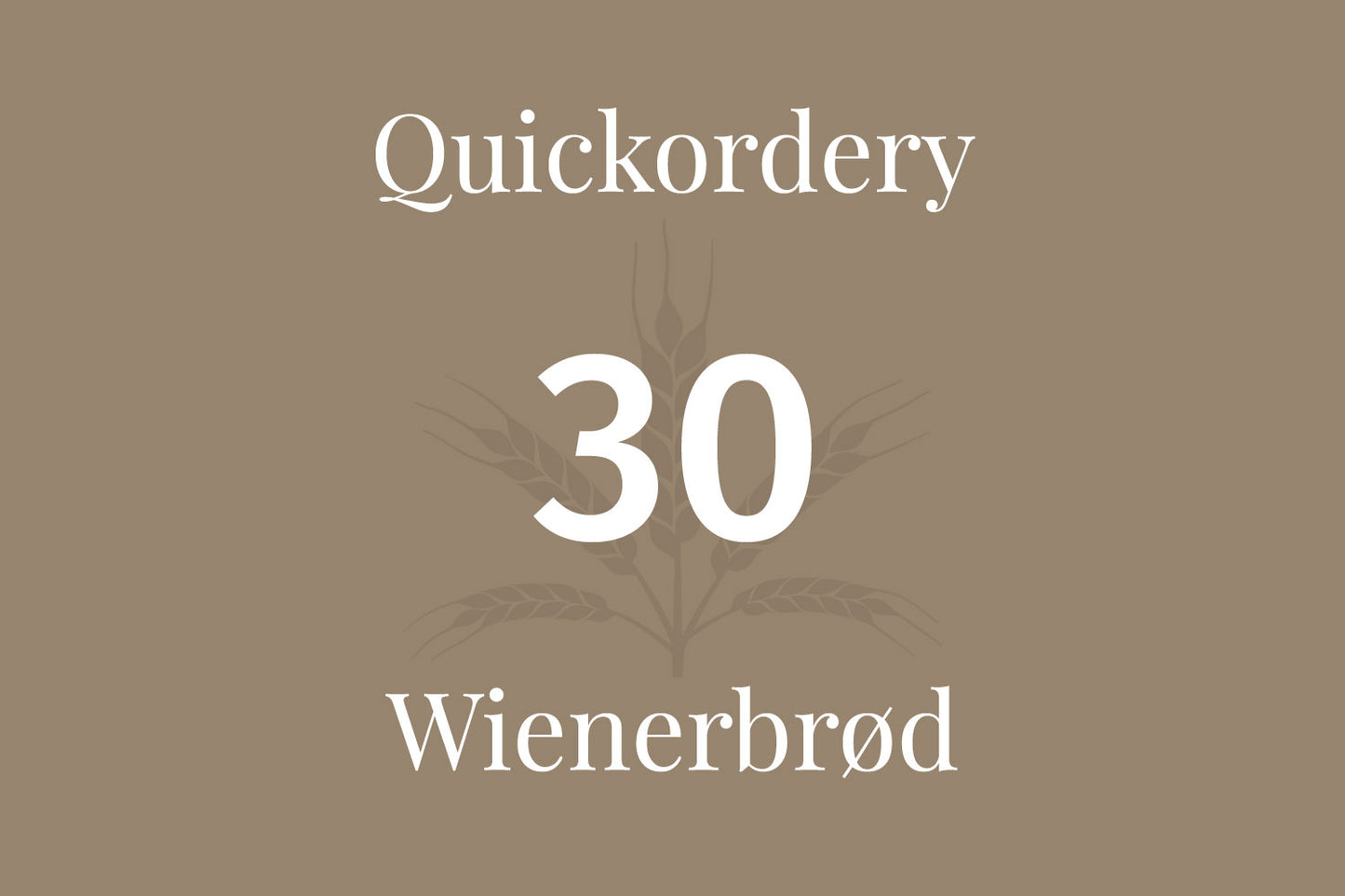 30 wienerbrød