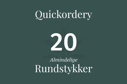 20 alm. rundstykker